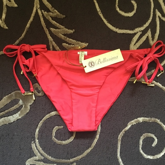 Bellissima Swimwear String Side Tie Bikini Bottoms - Picture 13 of 16